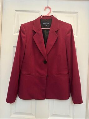 Evan Picone Women's Deep Wine Blazer